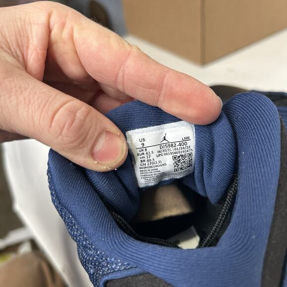 Nike Air Jordan 13 Retro “Navy Brave Blue Black” DJ5982-400 main image 4
